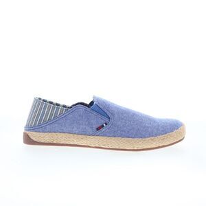 Ben Sherman Mens Jenson Heel Slip Stripe Blue Shoes (NWT)